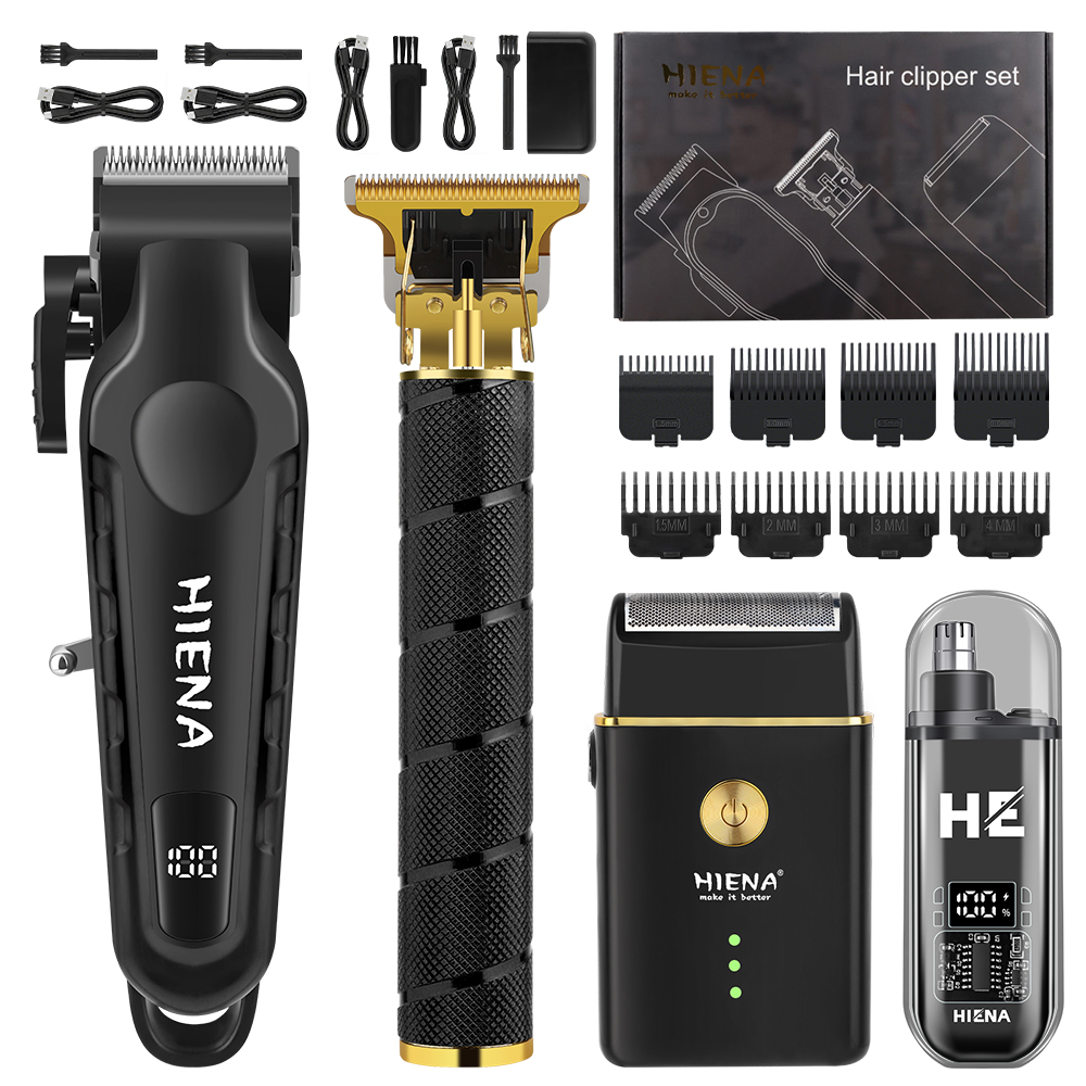 Men'S Grooming Nose Hair Trimmer - Conjunto de Cortador de Cabelo HIENA