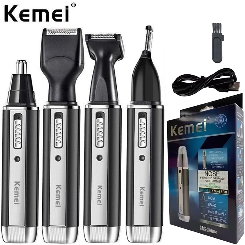 Men'S Grooming Nose Hair Trimmer - Aparador de Pelos do Nariz Kemei-6630