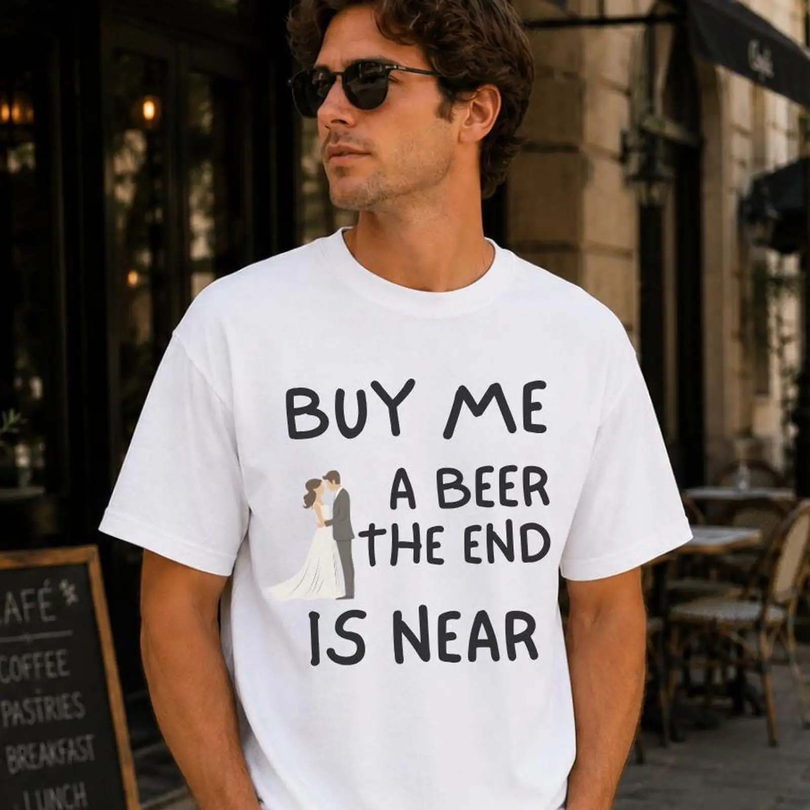 Men'S Grooming Near Me - Camiseta Engraçada de Solteiro: Compre-me uma