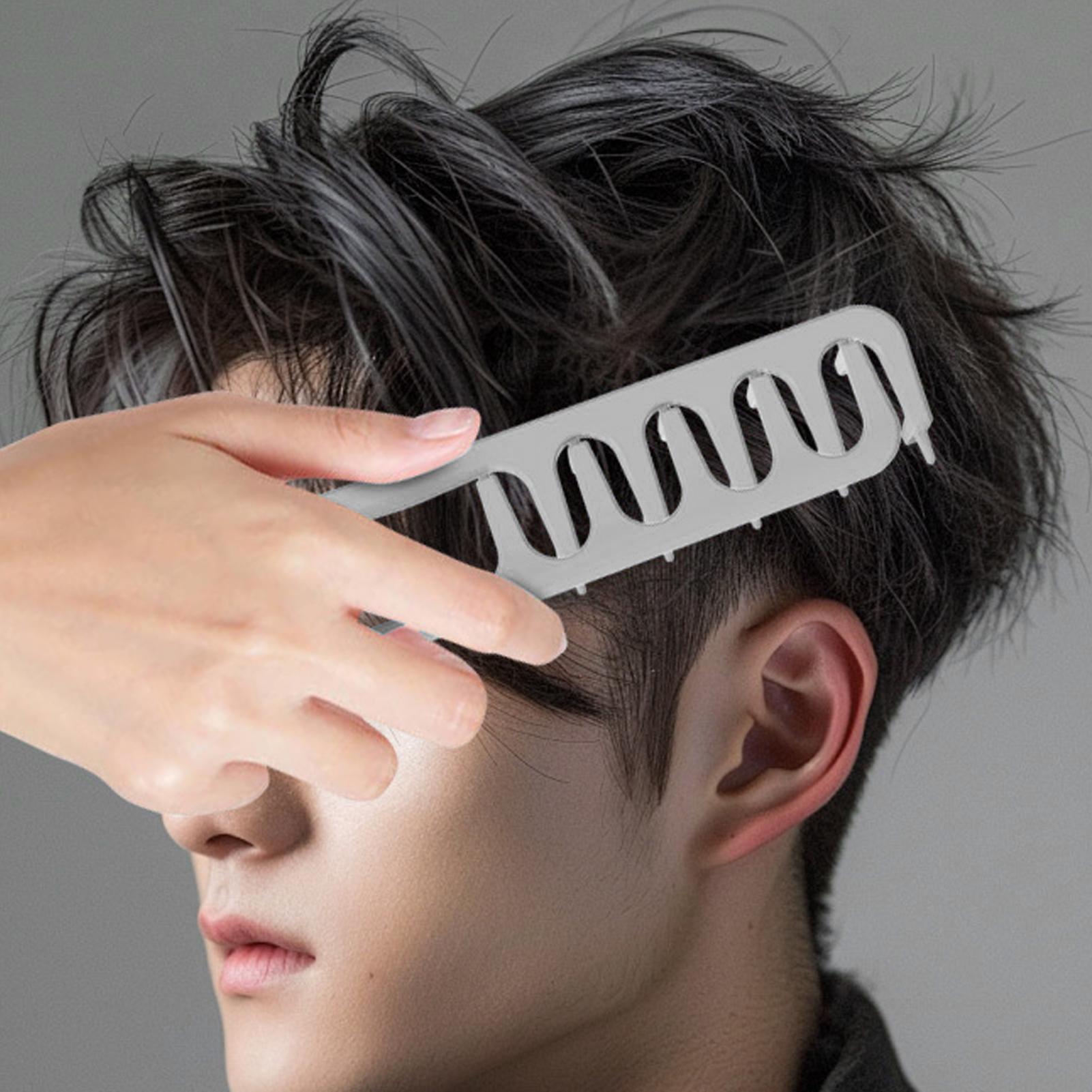 Men'S Grooming Tool - Pente de Cabelo de Dentes Largos