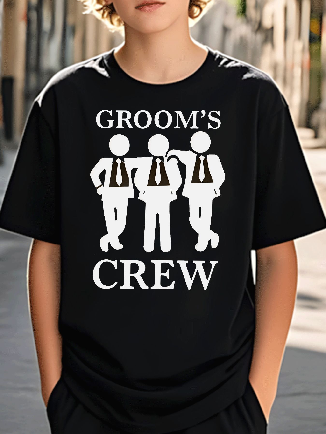 Men'S Grooming Trends - Camisetas de algodão com silhueta de