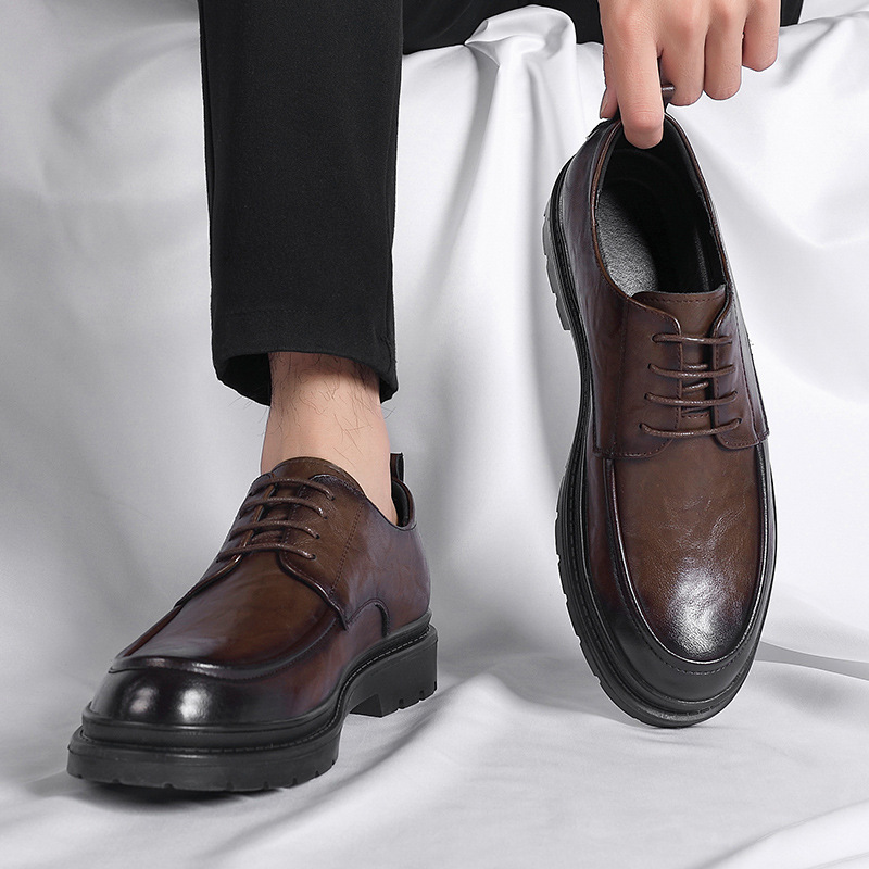Men'S Grooming Trends - Tendência de calçados de couro: sapatos