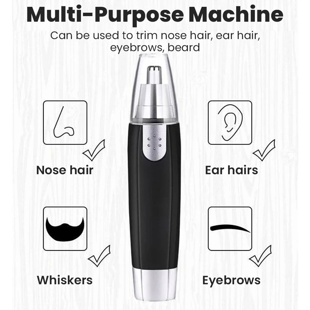 Aparador de pêlos faciais reca - Men'S Grooming Nose Hair Trimmer avaliação e preço