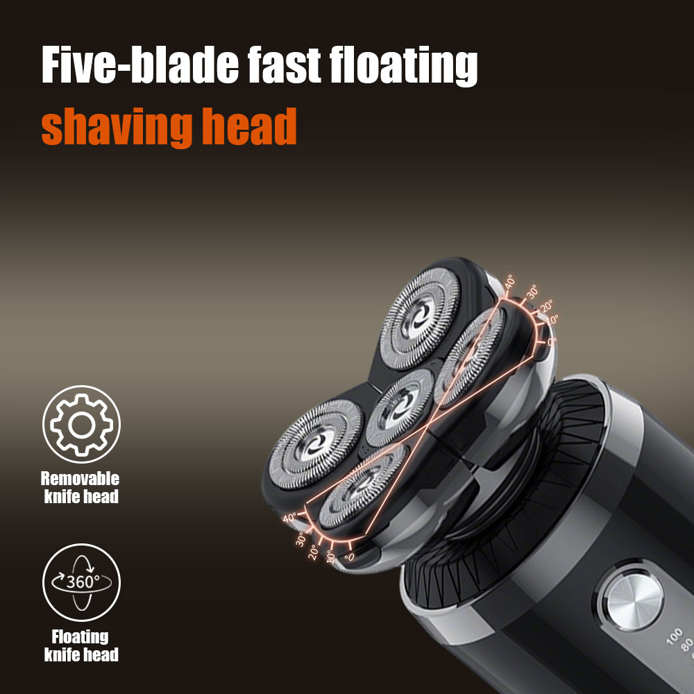 Barbeador Elétrico 5 em 1 com  - Men'S Grooming Nose Hair Trimmer avaliação e preço