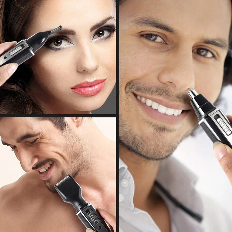 Kemei recarregável elétrico tu - Men'S Grooming Nose Hair Trimmer avaliação e preço