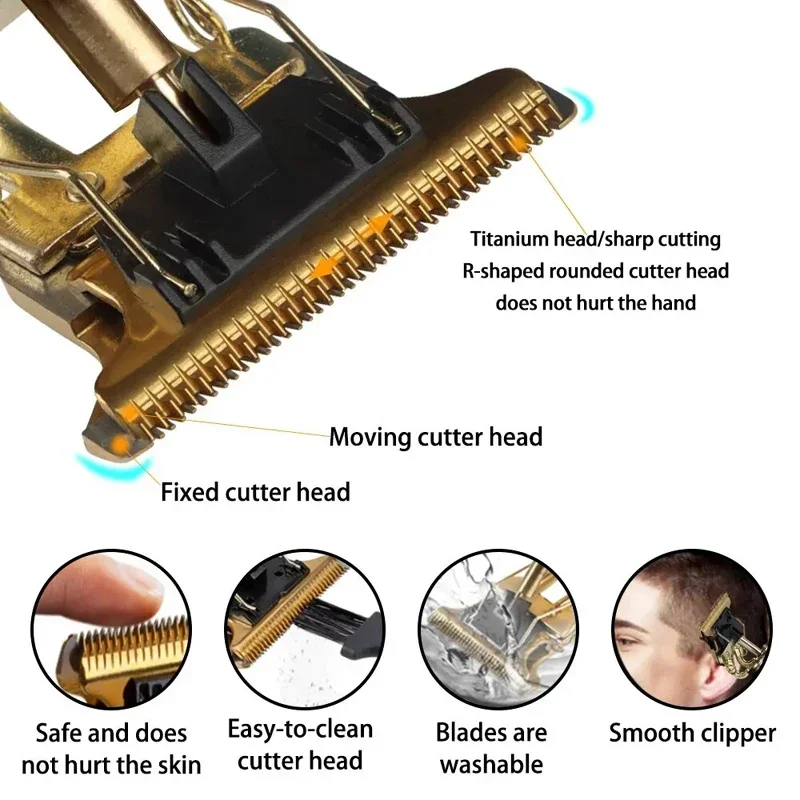 Máquina de cortar cabelo elétr - Hair Clipper Professional avaliação e preço
