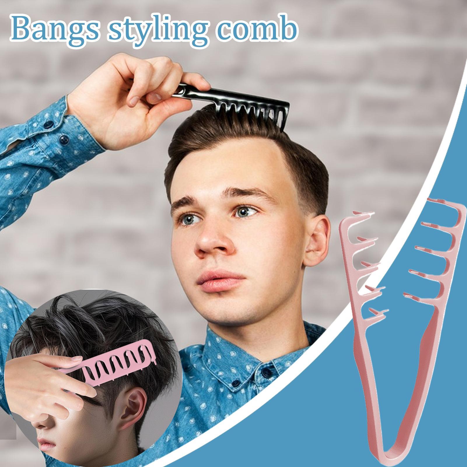 Pente de Cabelo de Dentes Larg - Men'S Grooming Tool avaliação e preço