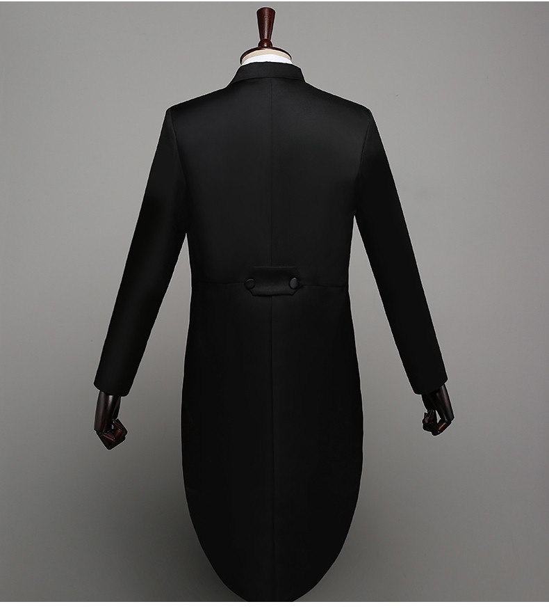 Vestido smoking preto clássico - Men'S Grooming Jacket avaliação e preço