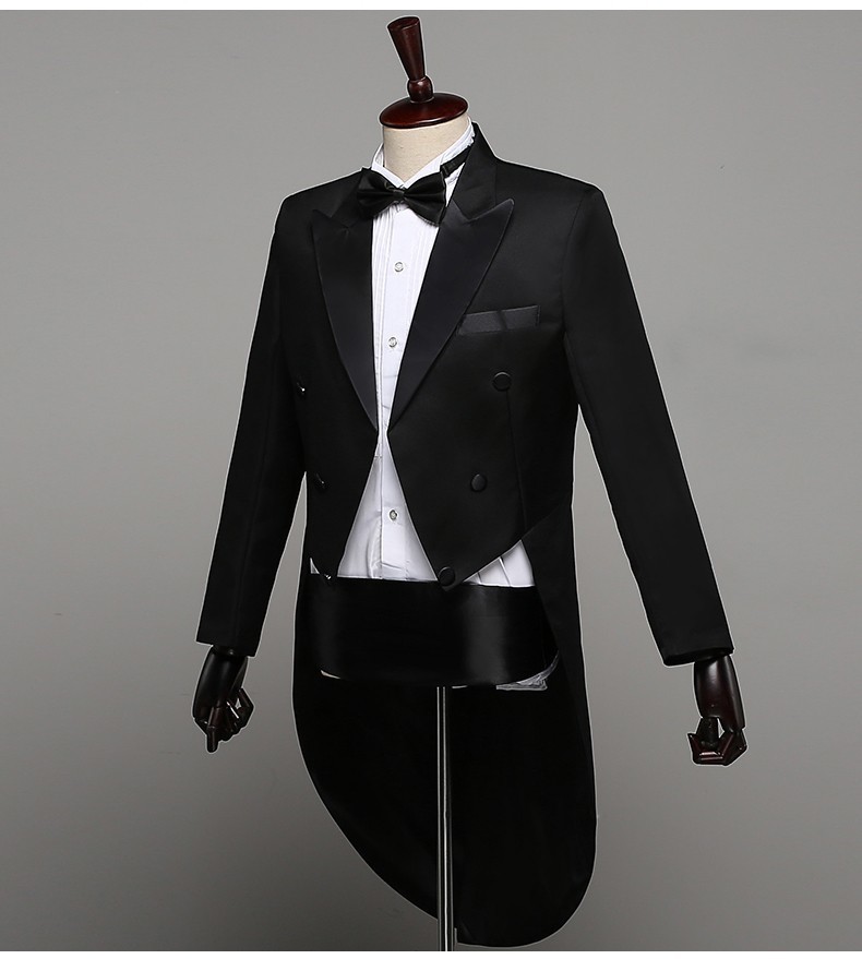 Vestido smoking preto clássico - Men'S Grooming Jacket avaliação e preço