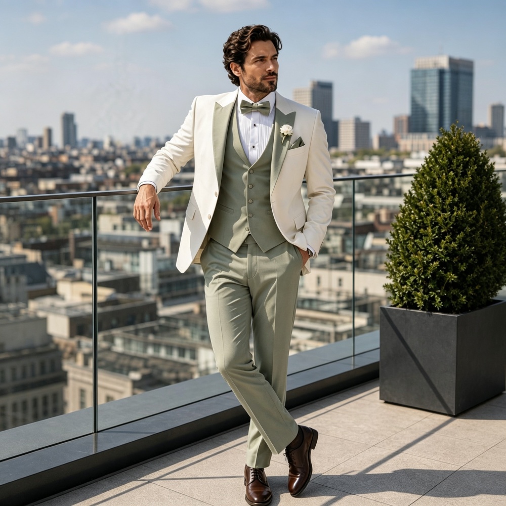Terno Masculino Elegante com L - Men'S Grooming Trends avaliação e preço