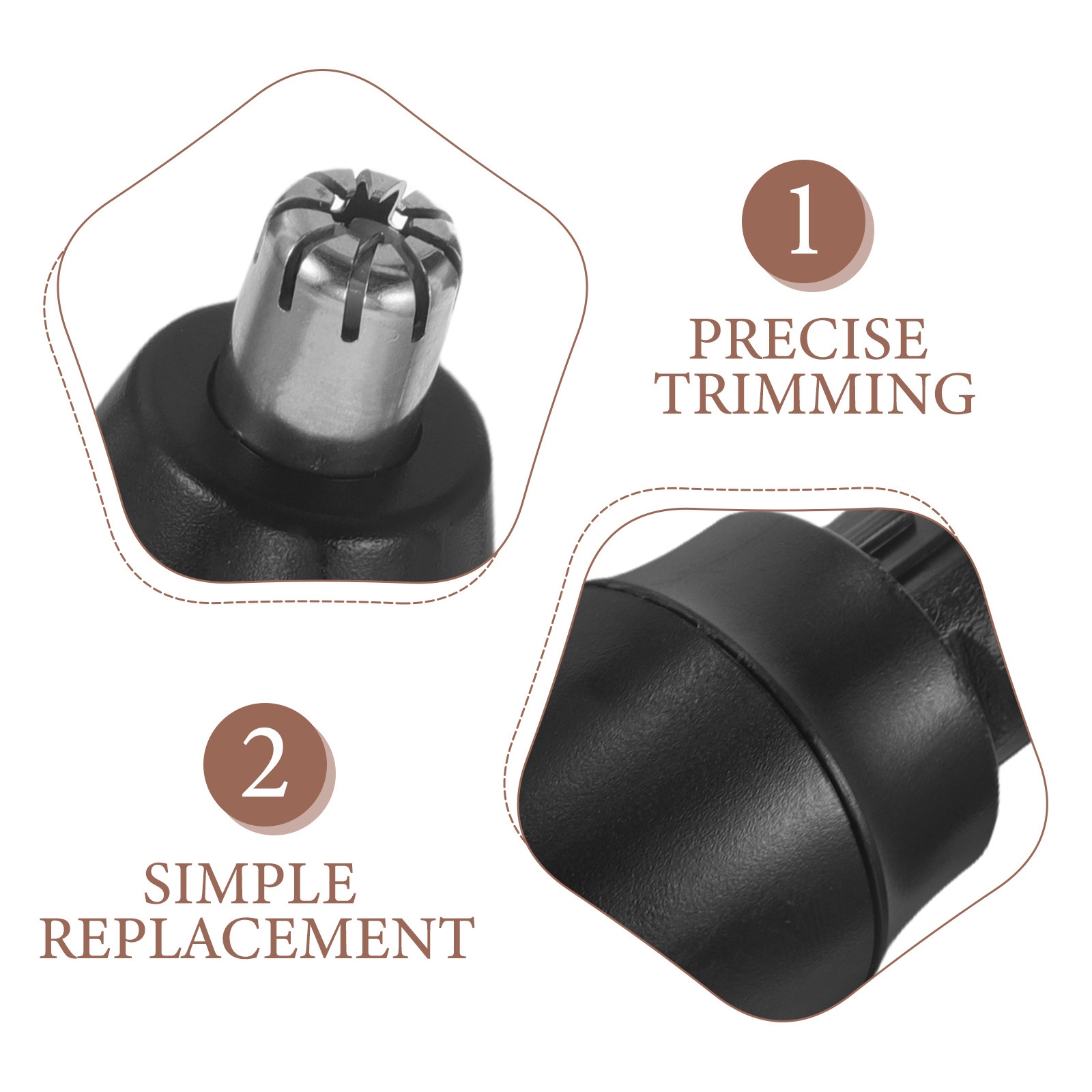 Cabeça de Reposição para Apara - Men'S Grooming Nose Hair Trimmer avaliação e preço